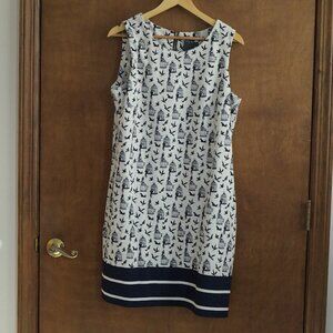 Gorgeous White Gabby Skye Birdcage Dress. Women's 16.